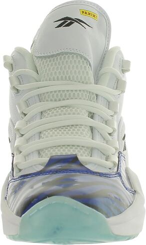 Reebok Question Mid Mens Shoes Size 9, Color: White/Black/Red in Saudi Arabia