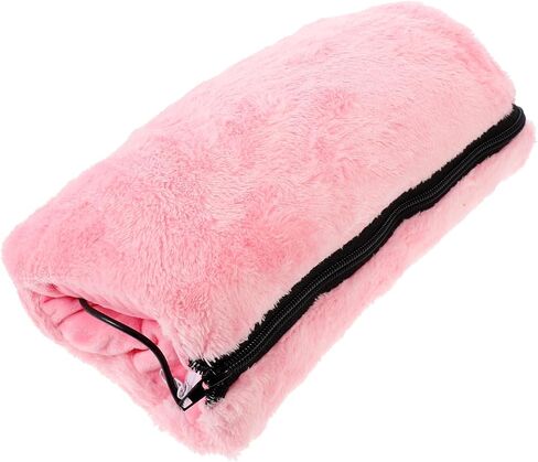 POPETPOP 1pc USB Hand Warmer Plush Hand Muffs for Women Rechargeable Heated Gloves for Office Use Studying Gaming and Outdoor Activities Birthday in Saudi Arabia