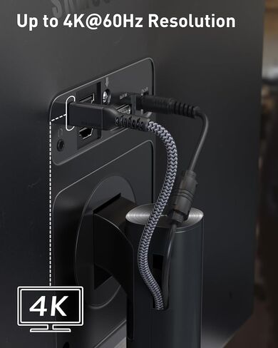 Maxonar [2 Pack 3.3FT] Thunderbolt 4 Cable with 40Gbps Sync, 240W Charging, 8K/5K@60Hz Display for MacBook, SSD, iPhone 17/16/15, Docking, eGPU, Monitor in Saudi Arabia
