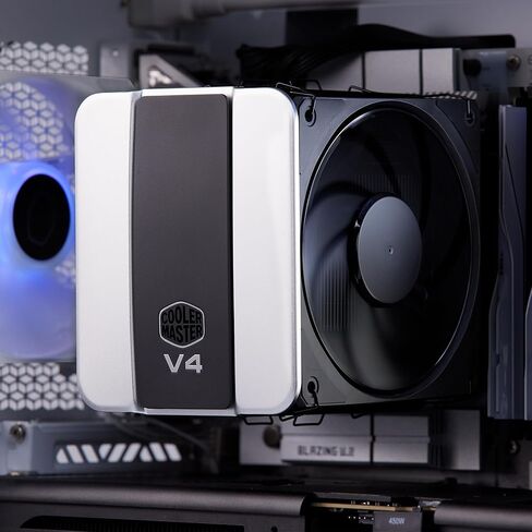 مبرد هواء وحدة المعالجة المركزية Cooler Master Hyper 212 3DHP ARGB، تقنية أنابيب الحرارة 3DHP، مروحة Mobius 120 PWM، aRGB قابلة للتخصيص بالكامل، تشغيل هادئ، سهل التركيب، AMD Ryzen 7 AM5|4، Intel Ultra 7 LGA 1851|1700 in Kuwait