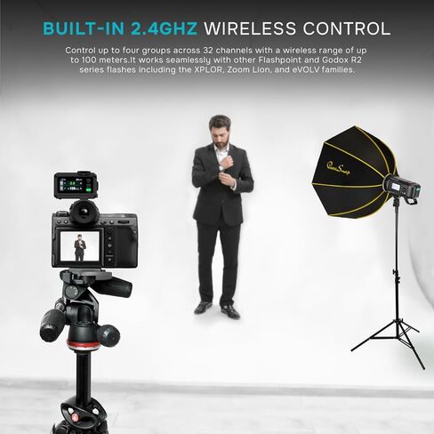 Flashpoint iT30Pro R2 TTL iFlash المحمول لـ Fujifilm (أسود)، Godox iT30Pro F in Kuwait