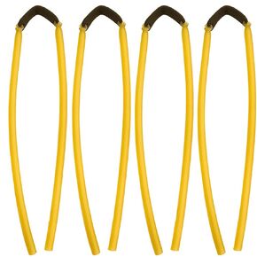 GM&BW 4 or 9 Slingshot Replacement Band,Heavy Duty Wrist Rocket Elastic Rubber Bands, Compatible with Catapult Trumark,Daisy,Barnett,Marksman,Crosman;Suitable Insert-Yoke-into-Tube Hunting Resortera in Kuwait