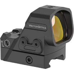 Vector Optics Genii Frenzy 1x24x29 6MOA Red Dot Reflex Sight للمسدس مع نافذة كبيرة جدًا، إيقاف تلقائي، بطارية مثبتة على الجانب، 7075 T6 ألومنيوم، IPX7، متوافق مع RMR، SCRD-76 in Kuwait