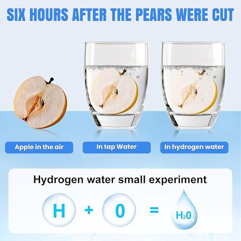 QUENTRO Hydrogen Water Generator Bottles – 3Min Rapid Hydrogenation 1680 PPB, SPE PEM Technology, Portable 420ml Rechargeable Ionizer Machine, Health Care Gift for Home, Office, Sports (Silver) in Saudi Arabia
