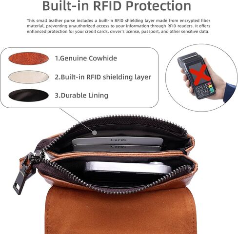 أكياس Iswee Leather Crossbody للنساء RFID حظر محفظة الهاتف الخلوي الصغيرة المضادة للسرقة مع فتحات البطاقة in Kuwait