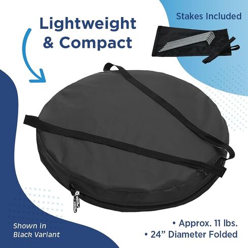 WeatherPod® The Original Shark Tank Side-by-Side™ 2-4 Person Pop-Up Pod - Stay Warm, Dry, and Out of The Sun - Weather Pod for Sports, Rain, or Wind - Simple to Set Up and Tear Down in Saudi Arabia