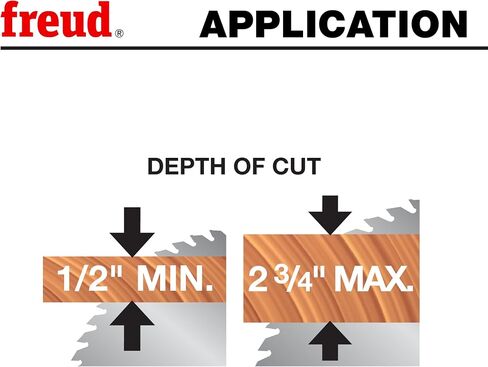 Freud LU91R008 8-1/2"Thin Kerf Sliding Compound Miter Saw Blade, Multi, One Size in Saudi Arabia