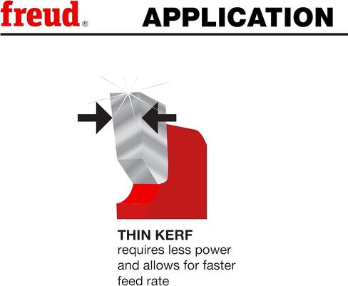 Freud LU91R008 8-1/2"Thin Kerf Sliding Compound Miter Saw Blade, Multi, One Size in Saudi Arabia