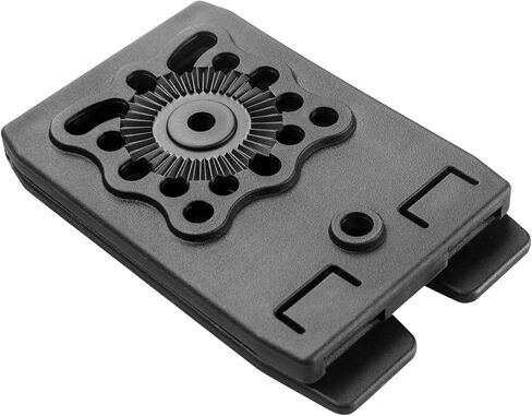 GUN & FLOWER Molle Adapter - 3-inch Tactical Attachments for Vest, Belt, Gun Holsters, Taser, Backpack - Heavy Duty Molle Clips Accessories with Mounting Screws Kit (1/2/4-Pack) in Saudi Arabia