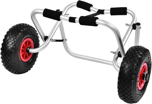CHICIRIS CorrosionResistant Aluminium Alloy Kayak Canoe Wheel Dolly Transport Trolley, Wearable Kayak Accessory for Canoe and Enthusiasts in Saudi Arabia