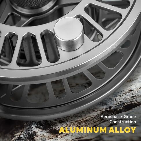 SF SF-003 Pro Fly Fishing Reel for Freshwater,CNC Precision Machining Process,Mid Arbor Design,Smooth Drag System,Lightweight Aluminum Body in Saudi Arabia