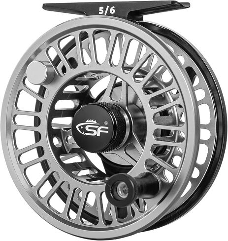 SF SF-003 Pro Fly Fishing Reel for Freshwater,CNC Precision Machining Process,Mid Arbor Design,Smooth Drag System,Lightweight Aluminum Body in Saudi Arabia