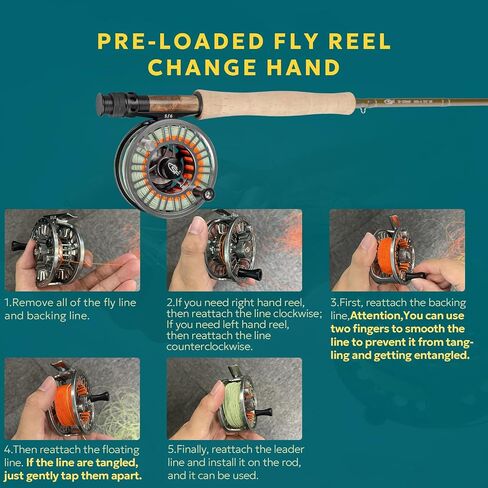 بكرة صيد SF SF-003 Pro Fly للمياه العذبة، عملية تصنيع دقيقة باستخدام الحاسب الآلي، تصميم منتصف الشجرة، نظام سحب سلس، جسم ألومنيوم خفيف الوزن in Kuwait