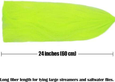 Faux Bucktail Fly Tying Materials Kit –12 & 16 Colors Synthetic Bucktail Hair for Fly Fishing Jig & Streamer Lure Making Making in Saudi Arabia