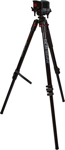 BOG DeathGrip Aluminum Tripod with Durable Frame, Lightweight, Stable Design, Bubble Level, Adjustable Legs, Shooting Rest, and Hands-Free Operation for Hunting, Shooting, and Outdoors in Saudi Arabia
