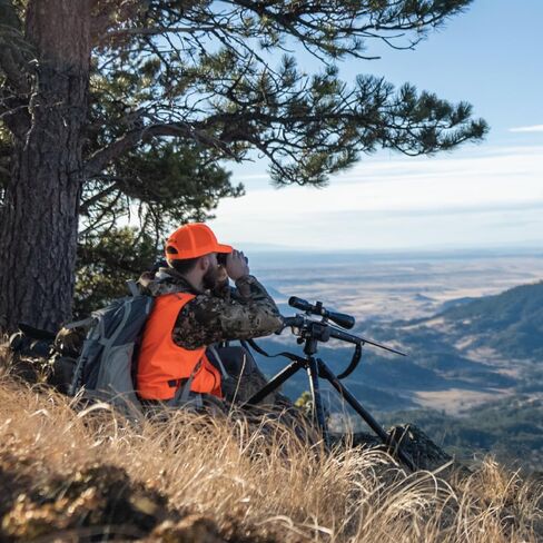 BOG DeathGrip Aluminum Tripod with Durable Frame, Lightweight, Stable Design, Bubble Level, Adjustable Legs, Shooting Rest, and Hands-Free Operation for Hunting, Shooting, and Outdoors in Kuwait