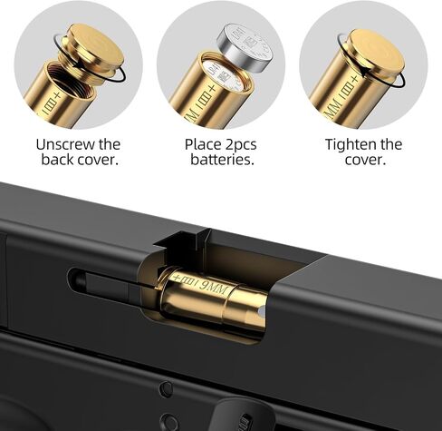 جهاز رؤية ليزر EZshoot Bore Sight 9 مم/223 5.56 مم/243 308/12 مقياس ليزر أحمر مع علبة صفيح محمولة وبطاريات إضافية in Kuwait