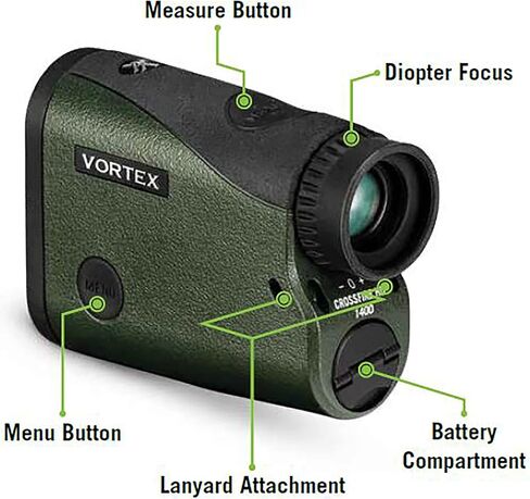 جهاز تحديد المدى بالليزر Vortex Optics Crossfire HD 1400 in Kuwait