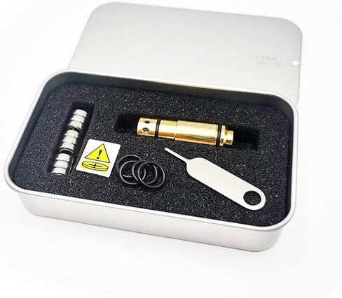 خرطوشة تدريب على الحرائق الجافة مقاس 9 مم/380ACP/40S&W/45ACP مزودة بغطاء مدمج لمدرب الإطفاء الجاف، رصاصة ذات شعاع منقط أحمر مع حلقة دائرية مزدوجة in Kuwait