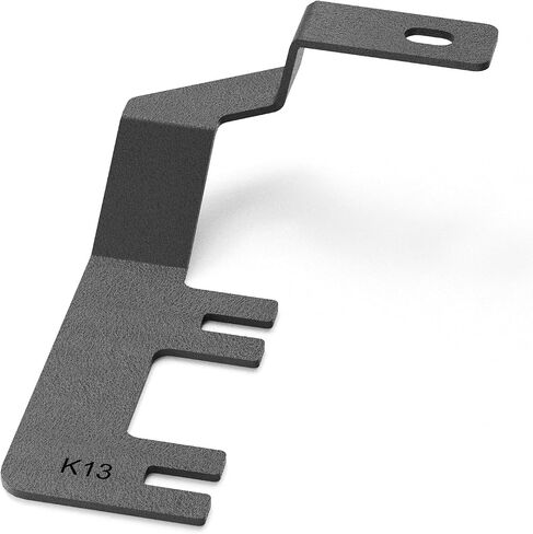 Ditch Light Brackets Hode Hinges Mount Bracket متوافقة مع 2010-2023 Toyota 4Runner لأعمال الإضاءة LED LED على الطرق الوعرة (2pcs ، أسود) in Kuwait