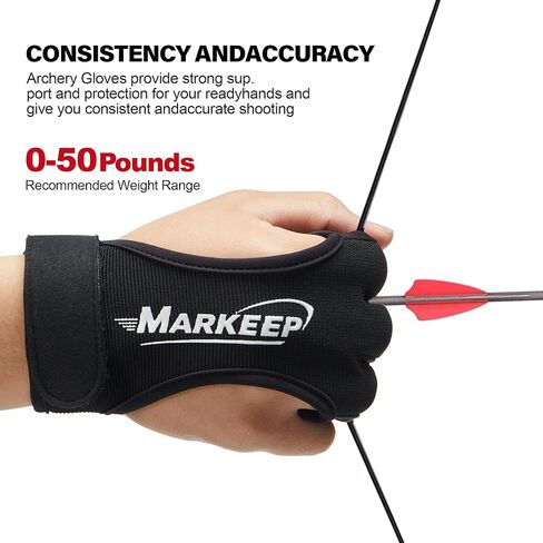 قفازات الرماية 2 حزمة الرماية الصيد الجلود الحرس 3-أصابع الحرس للشباب الكبار رجل امرأة والمبتدئين قوس منحني السهم القوس الرماية واقية الملحقات in Kuwait