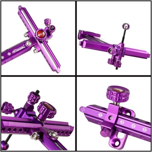 قوس منحني للرماية، ملحقات SOOHUPET على شكل حرف T للرماية، رؤية هدف قابلة للتعديل مع رؤية دبوس من الألياف الضوئية لممارسة الهدف in Kuwait