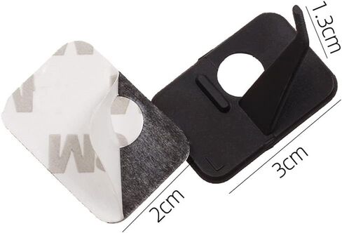 6pcs Plastic Arrow Rest Black Recurve Bow Arrow Rest Adhesive Back Hunting Shooting Targeting Accessory for Right or Left Hand in Saudi Arabia