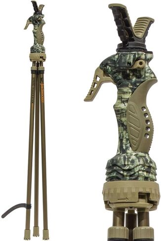 PRIMOS Hunting Trigger Stick Gen3 Shooting Stick, Adjustable Height, Quick-Detach Yoke, Durable and Lightweight, Ideal for Hunting, Shooting, and Photography in Saudi Arabia
