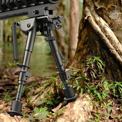 CVLIFE 6-9 بوصة Picatinny Bipod قابل للتعديل مع محول Picatinny in Saudi Arabia