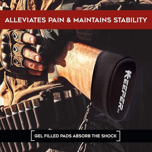 وسادة الارتداد KEEPER MG للبندقية - وسادات هلامية سهلة الارتداء لبندقية متوافقة مع Winchester وRemington وMossberg وRuger - ملحقات الرماية والصيد in Kuwait