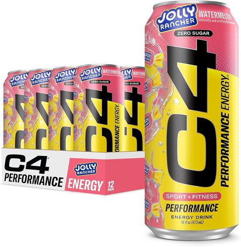 C4 Energy Drink 12oz (Pack of 12) - Frozen Bombsicle - Sugar Free Pre Workout Performance Drink with No Artificial Colors or Dyes in Saudi Arabia