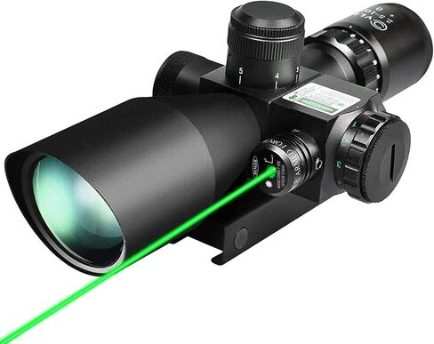 CVLIFE 2.5-10x40e Red & Green Illuminated Scope with 20mm Mount in Kuwait