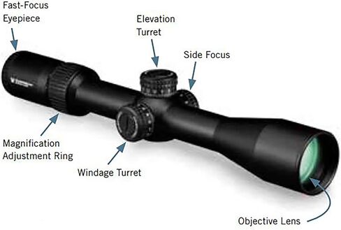 دوامة البصريات Diamondback التكتيكية المستوى البؤري الأول Riflescopes in Kuwait