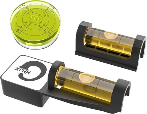 Professional Magnetic Scope Leveling Kit Scope Bubble Level Tool Scope Mounting Kit, 3 Pieces (Brown) in Kuwait