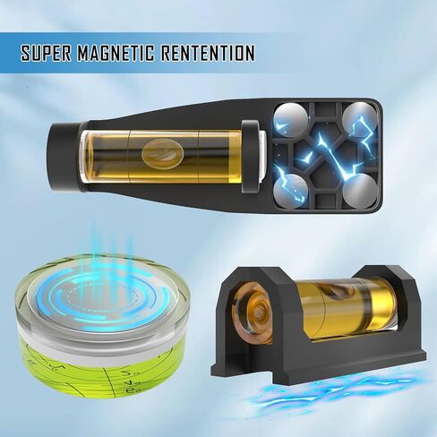 Professional Magnetic Scope Leveling Kit Scope Bubble Level Tool Scope Mounting Kit, 3 Pieces (Brown) in Kuwait