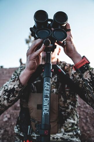 BOG PCA, Professional Camera Adapter Tripod Attachment with Switcheroo System, Standard Connection Threads, Accessory Plate, and Precise One-Handed Angle Adjustments for Hunting, Shooting and Outdoors in Kuwait
