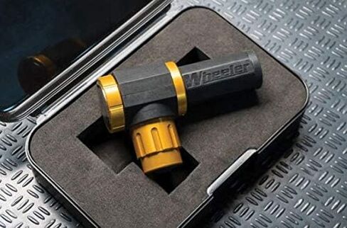 Wheeler Professional Laser Bore Sighter with Magnetic Connection, Multiple Caliber Usage and Storage Case for Scope Mounting, Gunsmithing and Maintenance in Saudi Arabia