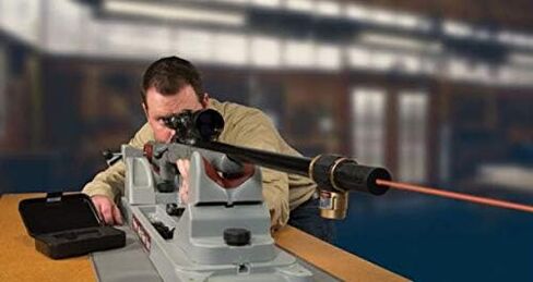 Wheeler Professional Laser Bore Sighter with Magnetic Connection, Multiple Caliber Usage and Storage Case for Scope Mounting, Gunsmithing and Maintenance in Saudi Arabia