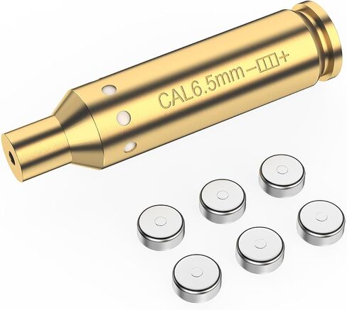 Tipfun 9MM/ .243 .308/6.5MM/300BLK 7.62x35mm/.44mag/30-06/25-06/270 Cal Rem Gauge Bore Sight Red Dot Boresighter with Batteries in Saudi Arabia