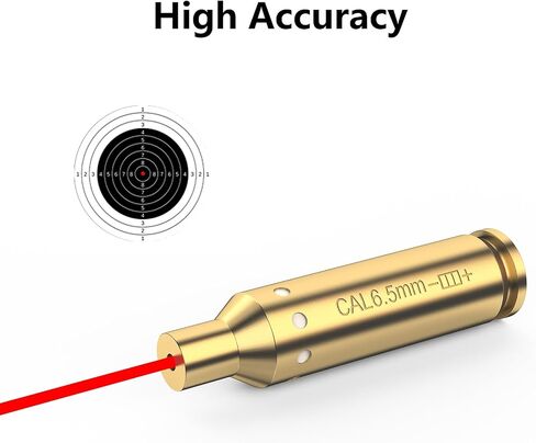 Tipfun 9MM/ .243 .308/6.5MM/300BLK 7.62x35mm/.44mag/30-06/25-06/270 Cal Rem Gauge Bore Sight Red Dot Boresighter with Batteries in Saudi Arabia