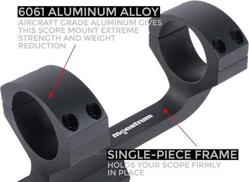 Monstrum Slim Profile Series Offset Cantilever Picatinny Scope Mount in Kuwait