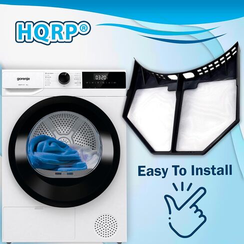 HQRP Dryer Lint Filter compatible with Hotpoint Indesit 148027955 C00207652 HPTC00207652 J00145156 fits Indesit, Hotpoint, Creda & Proline Tumble Dryers in Saudi Arabia