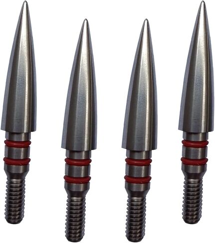 Field Points arrowheads 100/125/150/200/300 Grains Archery Field Points,Stainless Steel Screw in Archery Field Tips and Broadheads (1 Dozen 12 PCS) in Saudi Arabia