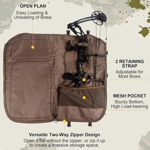 Hunting Backpacks for Men,Saddle Hunting Bag with Bow Holder, Large Compound Bow Hunting Backpack & Duffle Bags in Kuwait