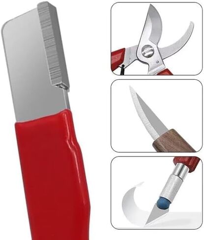 Garden Tool Sharpener - Portable Sharpener for Hedge Shears, Scissors, Pruners & More in Saudi Arabia