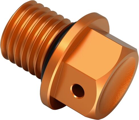 NICECNC Orange M12 x P1.5 Magnetic Drain Plug Compatible with KTM 125-530 SX/SX-F/EXC/EXC-F/EXC-R/XC/XC-W/XC-F 2000-2023 in Saudi Arabia