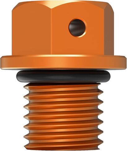 NICECNC Orange M12 x P1.5 Magnetic Drain Plug Compatible with KTM 125-530 SX/SX-F/EXC/EXC-F/EXC-R/XC/XC-W/XC-F 2000-2023 in Saudi Arabia