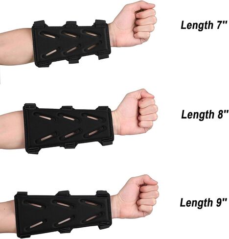Archery Arm Guard Adjustable Protective 3-Strap Accessory Lightweight Hunting Target Shooting Adult Unisex Arm Guards for Athletic use in Saudi Arabia