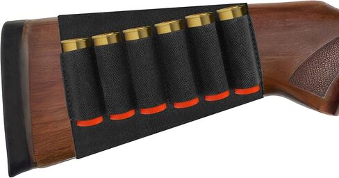 Coolrunner 8 Round Shotgun Shell Holder Buttstock Holder for 12/20 Gauge Ammo Tactical Shotgun Holder for Hunting in Saudi Arabia