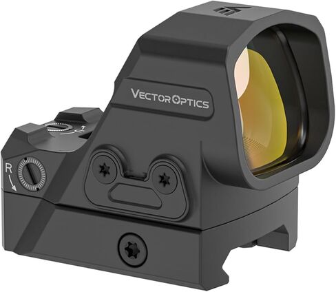 Vector Optics Genii Frenzy 1x24x29 6MOA Red Dot Reflex Sight للمسدس مع نافذة كبيرة جدًا، إيقاف تلقائي، بطارية مثبتة على الجانب، 7075 T6 ألومنيوم، IPX7، متوافق مع RMR، SCRD-76 in Kuwait